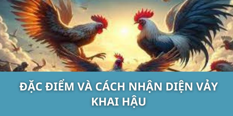 Đặc điểm và cách nhận diện vảy khai hậu